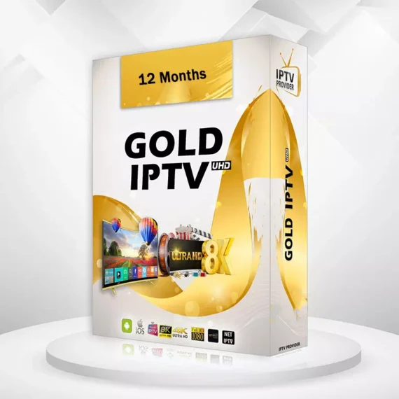 Abonnement IPTV Gold 12 Mois Streaming 8K